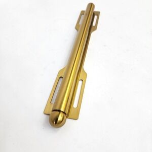 12 Inch Pull Out Valet Rod Closet Organizer Gold Side Mount Metal  30Lb capacity